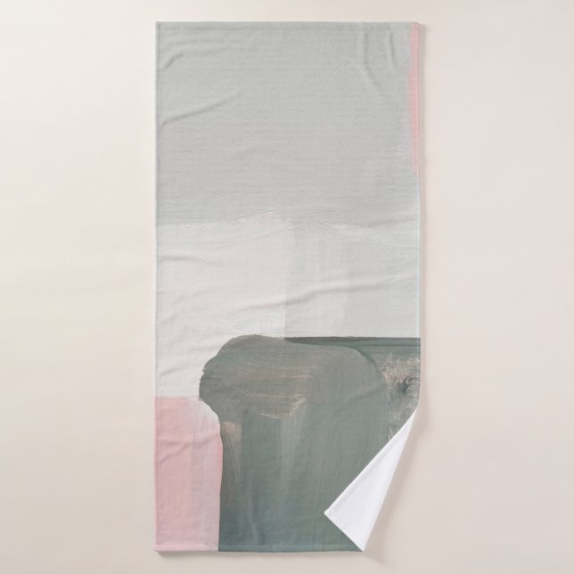 Abstrait arrière - plan d'art moderne. Peinture ro (Serviette de bain)