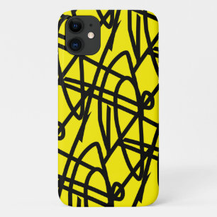 Abstrait Art Lines iPhone 11 Coque