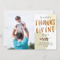 Abstrait Automne Couleurs Photo Carte Thanksgiving