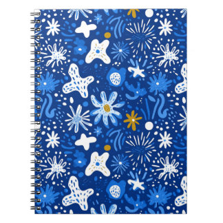 Abstrait Carnet Motif à liaison spirale