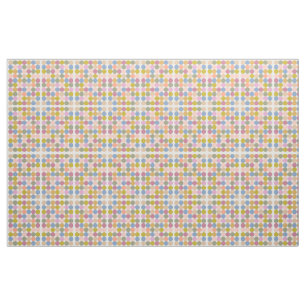 Abstrait cercle coloré tour motif tissu