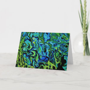 Abstrait Color Study 163, carte