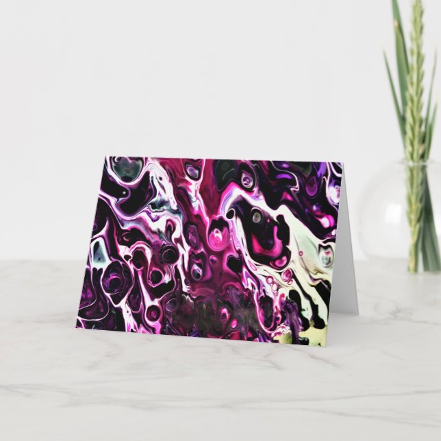 Abstrait Color Study 198, carte (Devant)