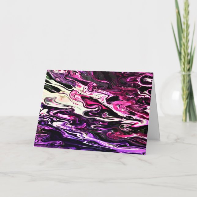 Abstrait Color Study 202, carte (Devant)