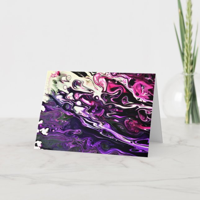 Abstrait Color Study 204, carte (Devant)