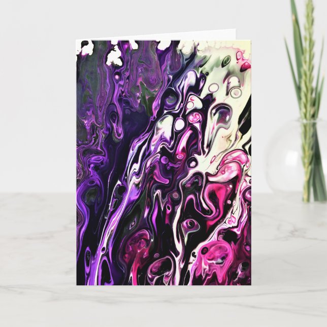 Abstrait Color Study 204, carte (Devant)