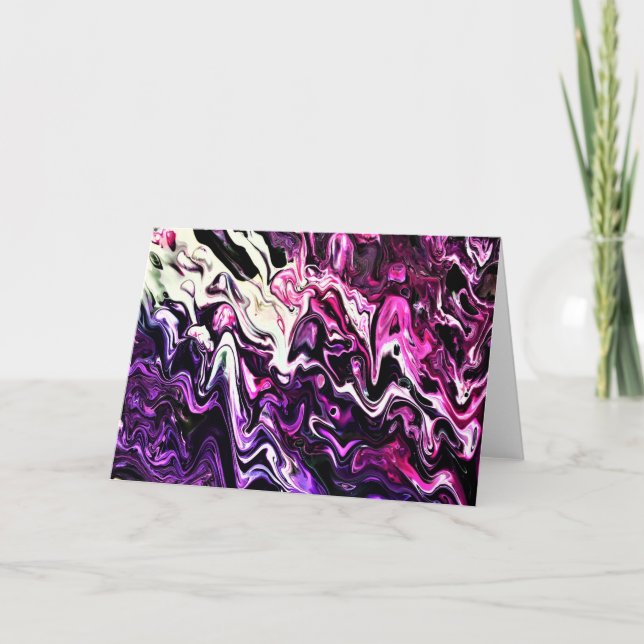 Abstrait Color Study 205, carte (Devant)