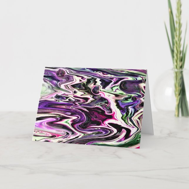 Abstrait Color Study 207, carte (Devant)