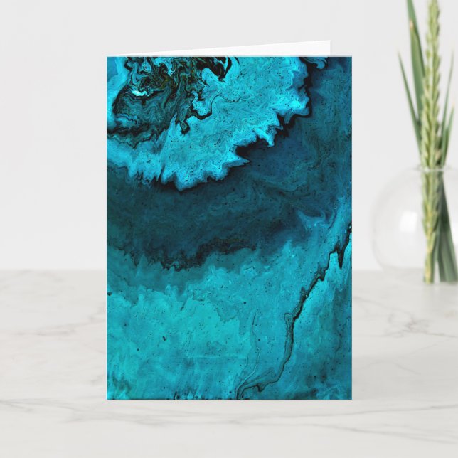 Abstrait Color Study 21, carte (Devant)