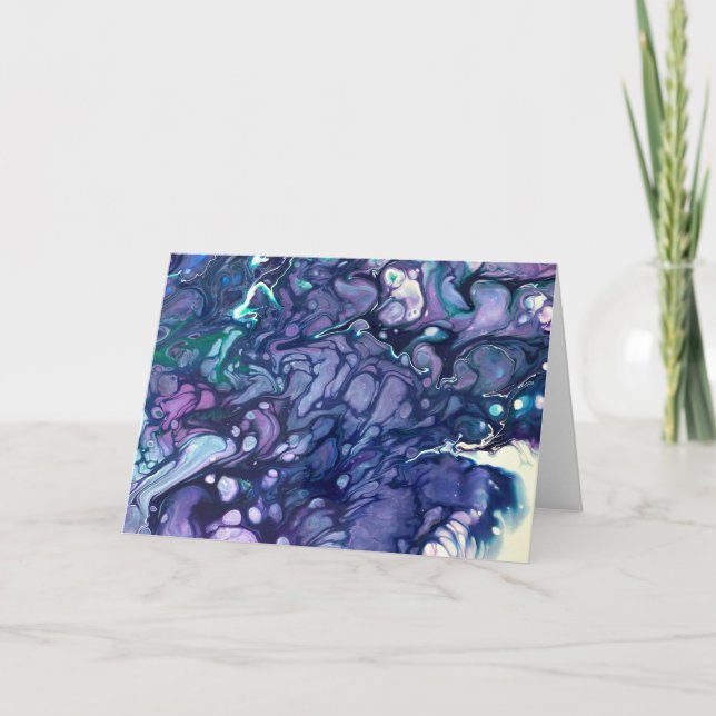 Abstrait Color Study 81, carte (Devant)