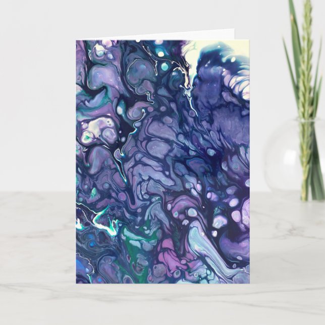 Abstrait Color Study 81, carte (Devant)