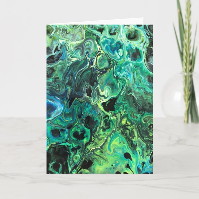 Abstrait Color Study 82, carte (Devant)