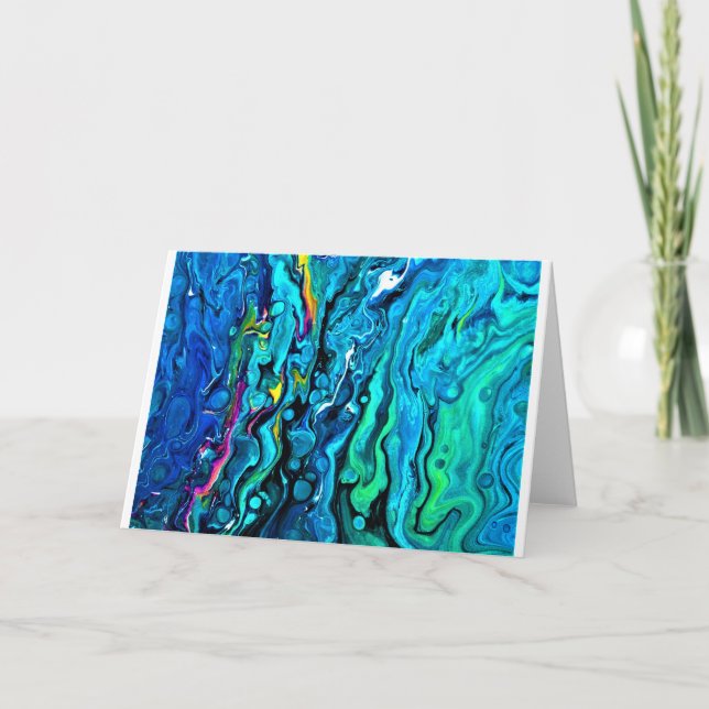 Abstrait Color Study 88, carte (Devant)