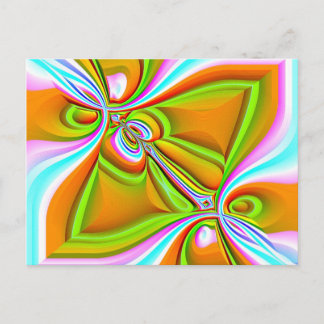Abstrait coloré ~ carte postale