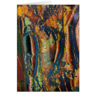 Abstrait coloré d'un œil de tigre