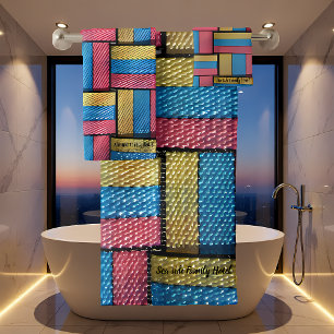 Abstrait contemporain dans le tissage en osier mul