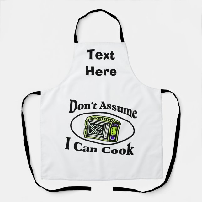 Abstrait Cook Design ajouter du texte, tablier (Recto)