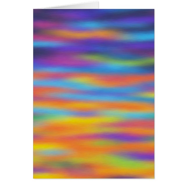 Abstrait Desert Sunset Sky Artwork (Devant)