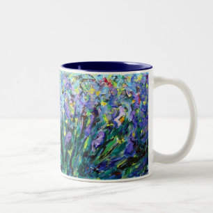 Abstrait Irises Mug