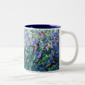 Abstrait Irises Mug