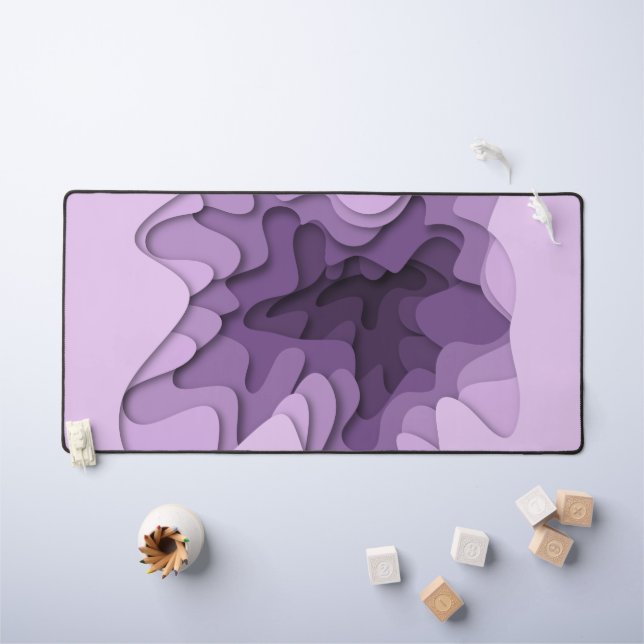 Abstrait Lavender Waves Gaming Office (Tableau pour enfants)