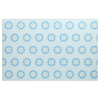 Abstrait Lot bleu Peinture Fleur tissu personnalis
