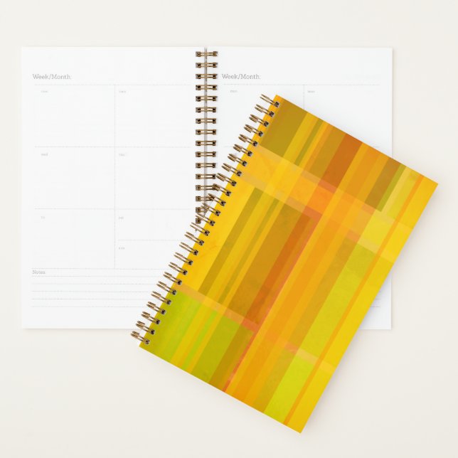 Abstrait moderne | Couleurs d'agrumes colorées (Devant avec enveloppe)