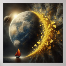 Abstrait, Moderne, Poster, Poster