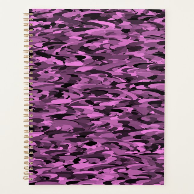 Abstrait Motif violet noir (Devant)