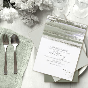 Abstrait Paint Strokes Mariage V2 ID886