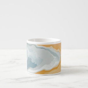 Abstrait Pastel Paint Édition Été Café Mug