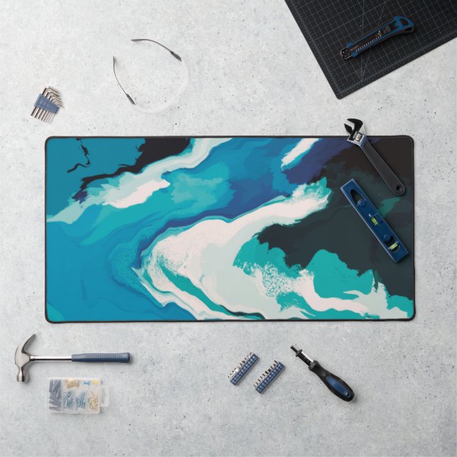 Abstrait Pastel Paint Lagoon Edition (Poste de travail)