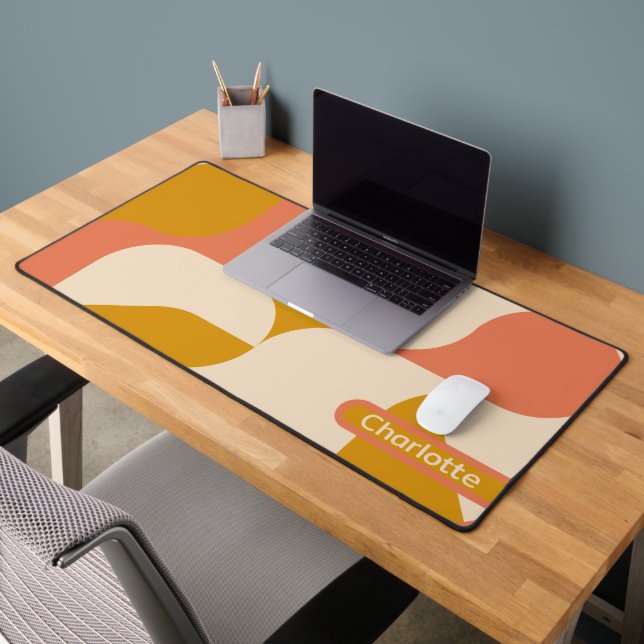Abstrait Retro Motif personnalisé (Bureau 2)