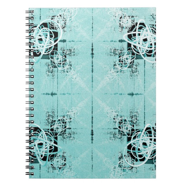 Abstrait Spiral Delight Carnet Spiral (Devant)