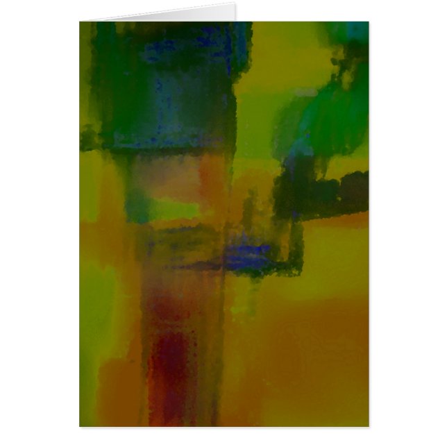 Abstrait vert moderne (Devant)