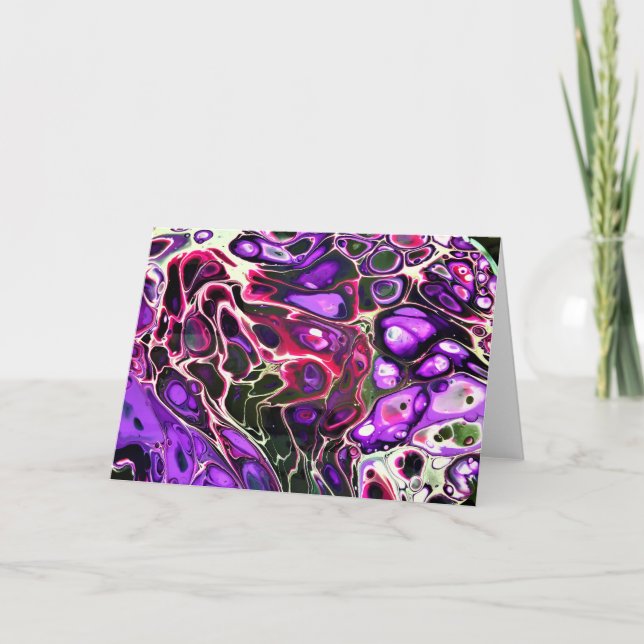 Abstraite Color Study 188, carte (Devant)