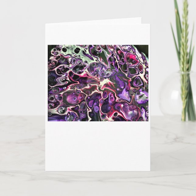 Abstraite Color Study 189, carte (Devant)