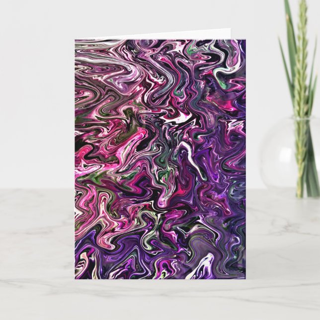Abstraite Color Study 191, carte (Devant)