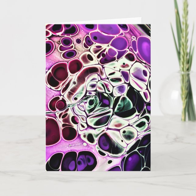 Abstraite Color Study 192, carte (Devant)