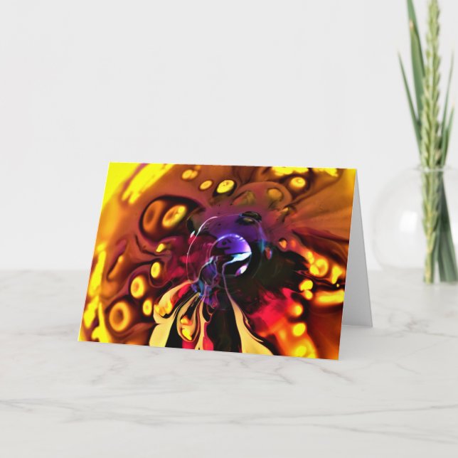 Abstraite Color Study 193, carte (Devant)