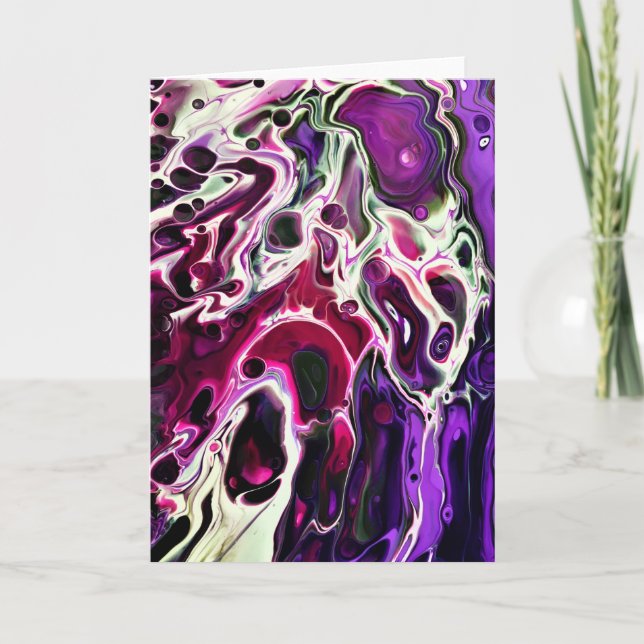 Abstraite Color Study 194, carte (Devant)