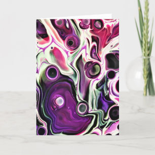 Abstraite Color Study 196, carte