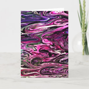 Abstraite Color Study 214, carte