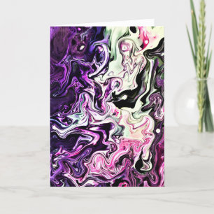 Abstraite Color Study 218, carte