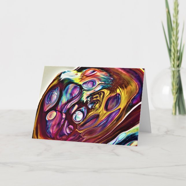 Abstraite Color Study 226, carte (Devant)