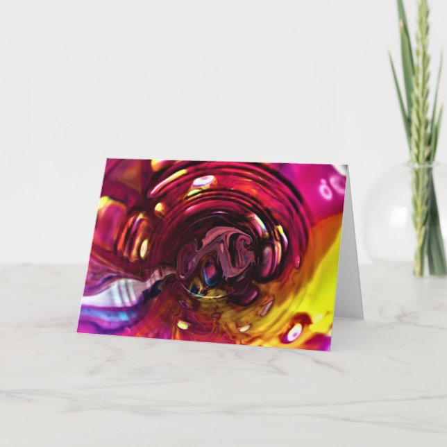 Abstraite Color Study 229, carte (Devant)