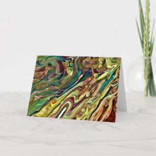 Abstraite Color Study 238, carte