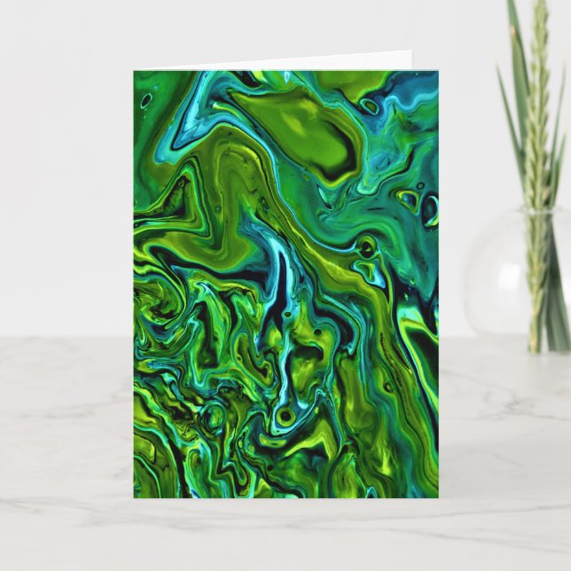 Abstraite Color Study 251, carte (Devant)