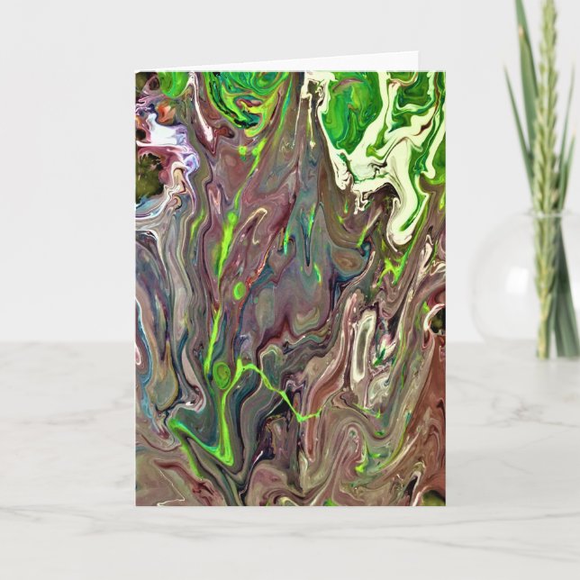 Abstraite Color Study 259, carte (Devant)