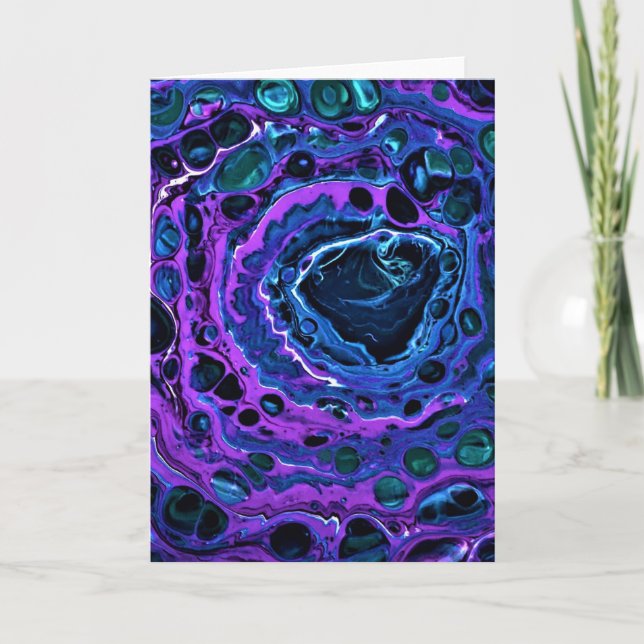 Abstraite Color Study 263, carte (Devant)